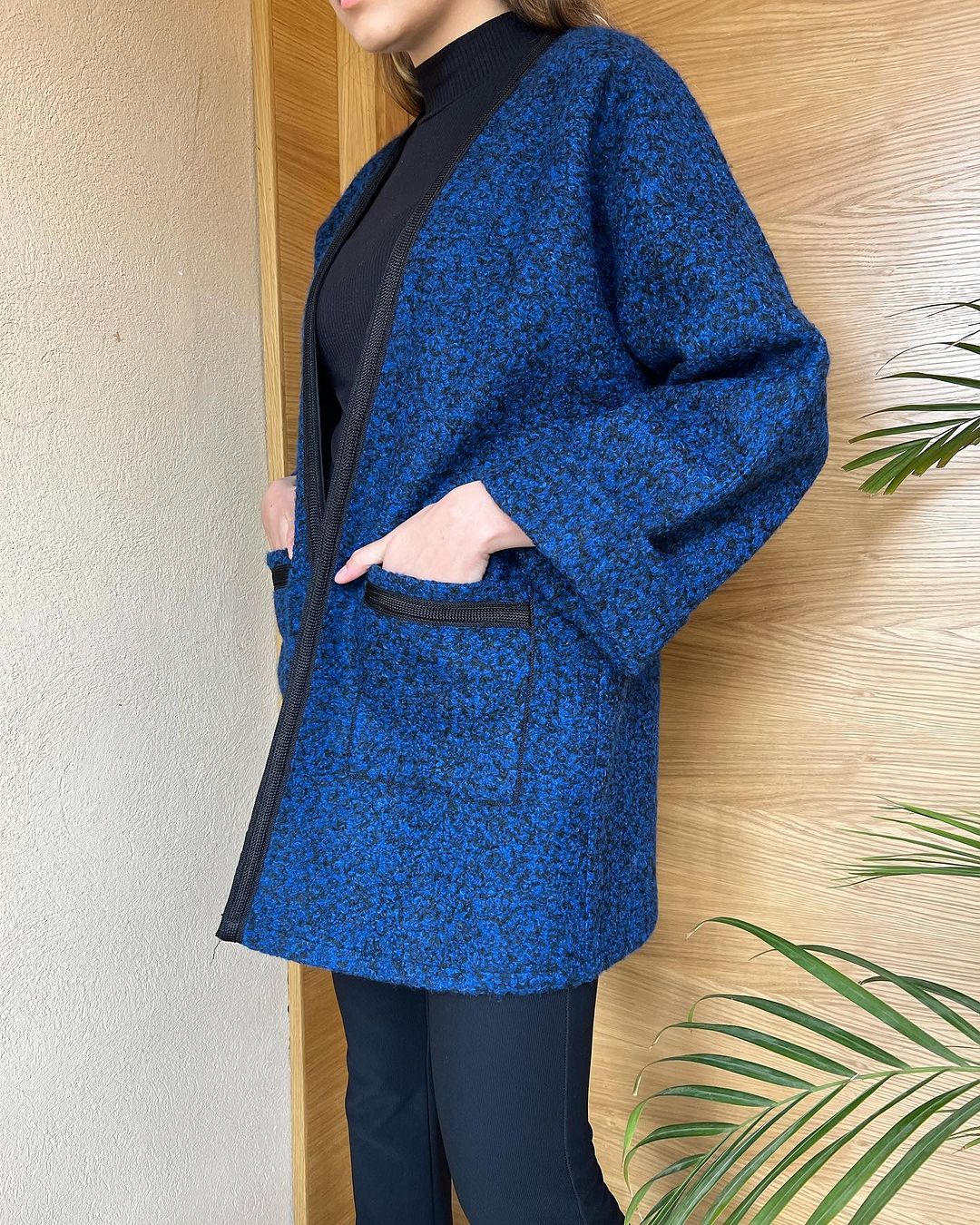Veste Mouton Bleue