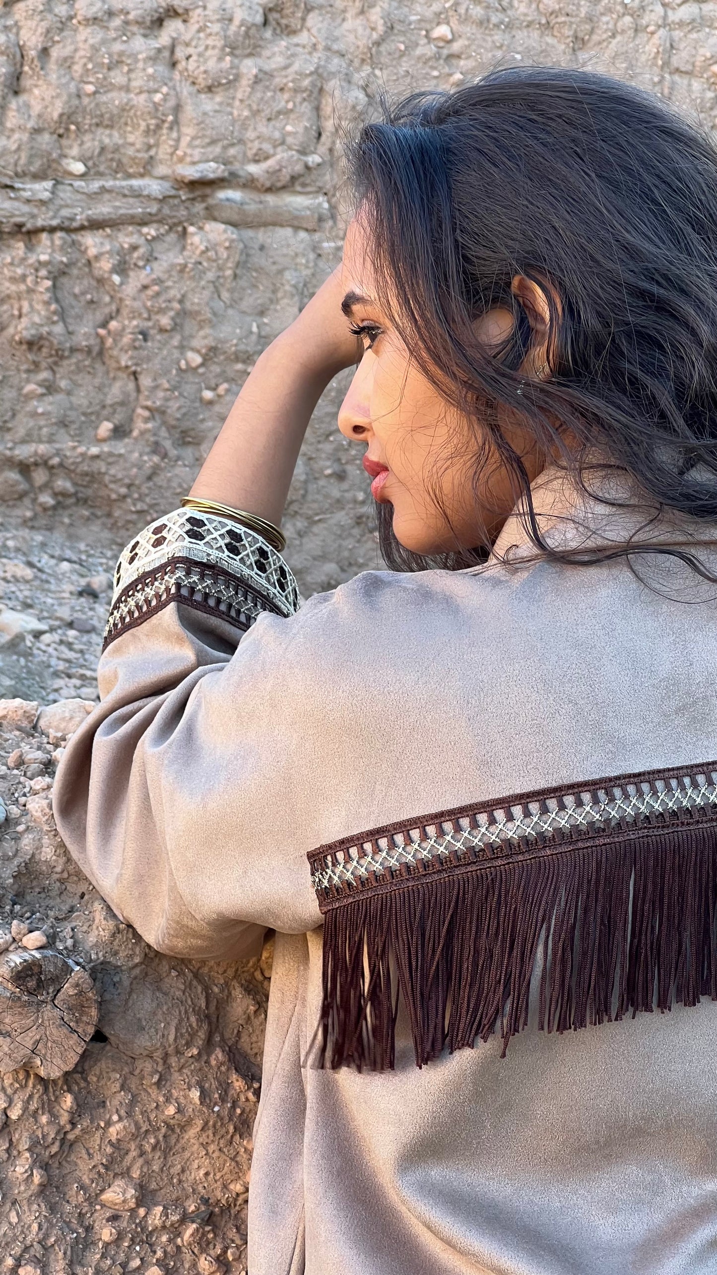 Ensemble Moroccan Western - Beige