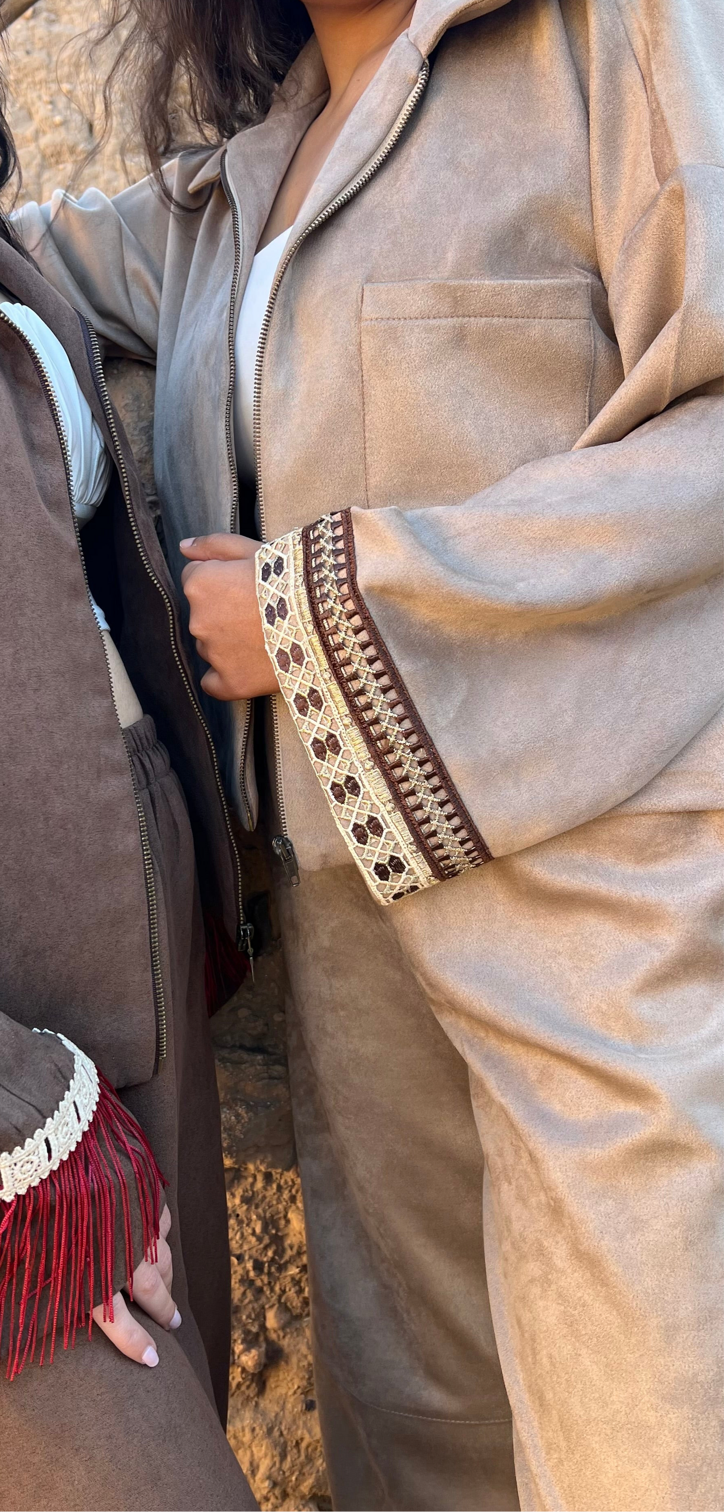 Ensemble Moroccan Western - Beige