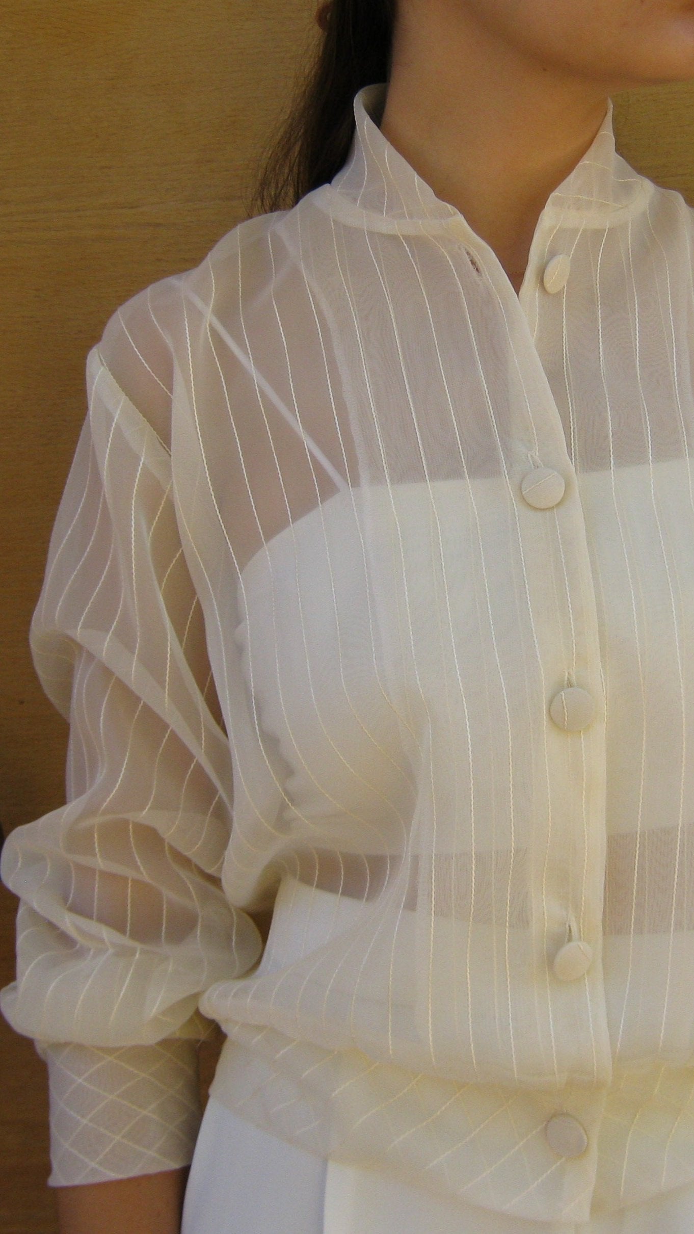 Chemise Bomber Vanille
