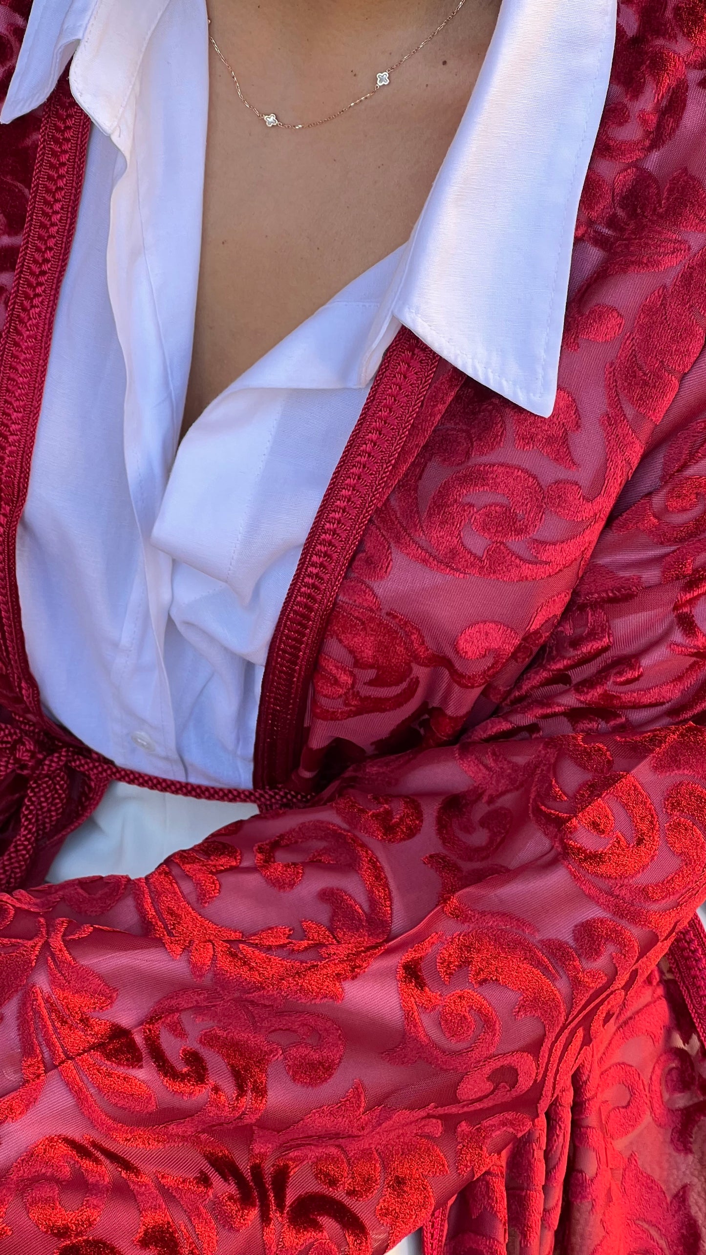 Kimono Rouge avec Mejdoul