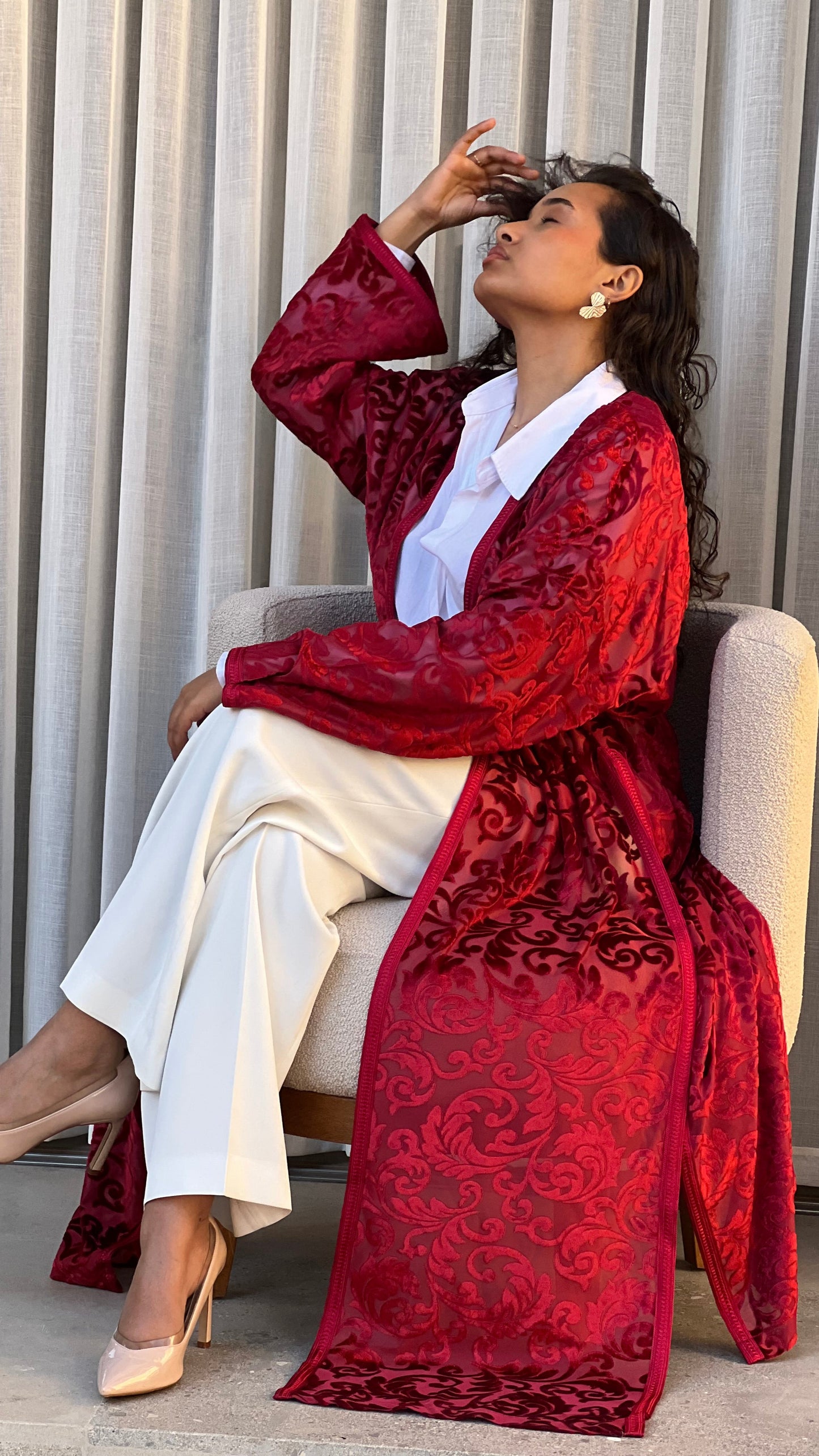 Kimono Rouge avec Mejdoul