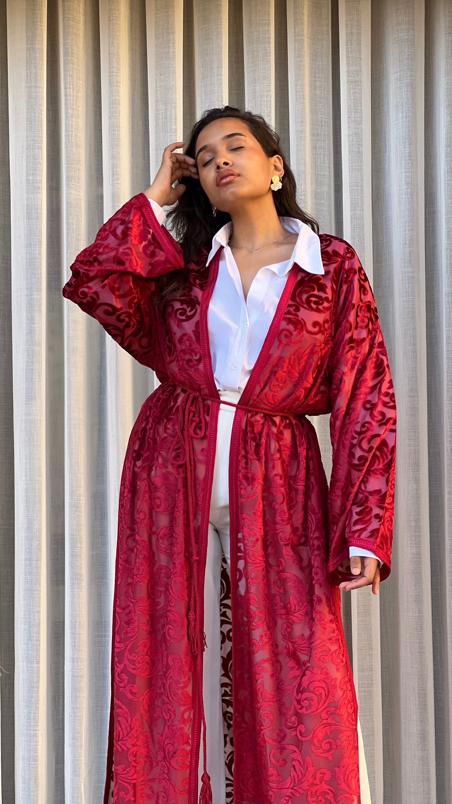 Kimono Rouge avec Mejdoul