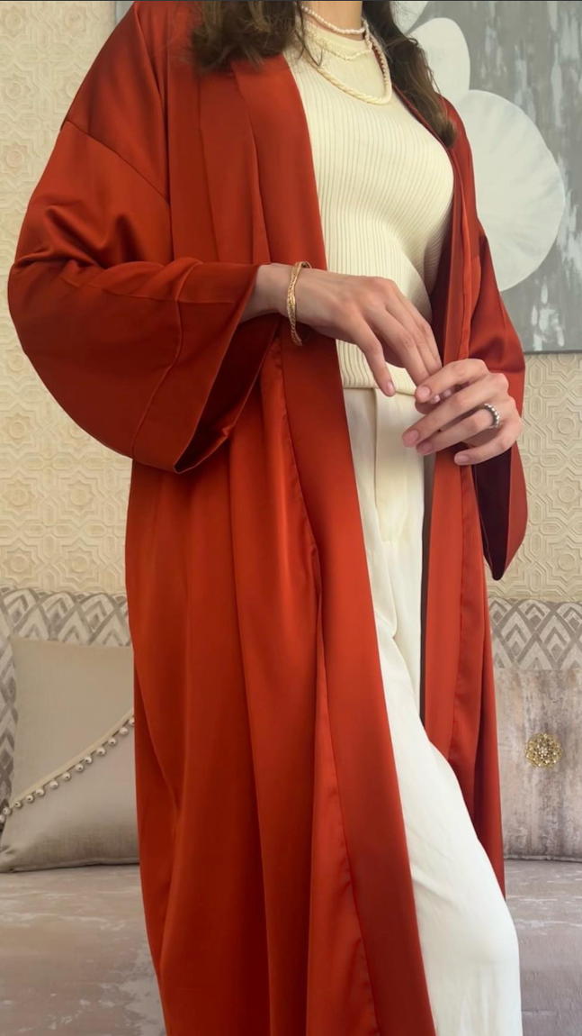 Kimono en soie Brodé