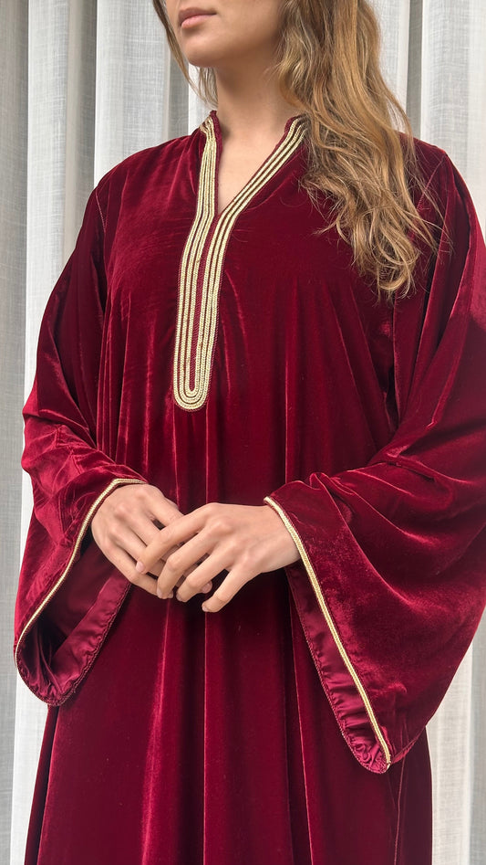 Caftan Bordeaux