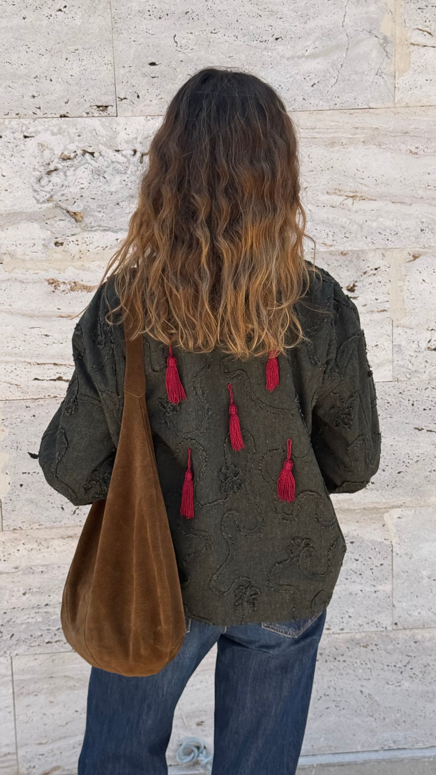 Veste Pompons