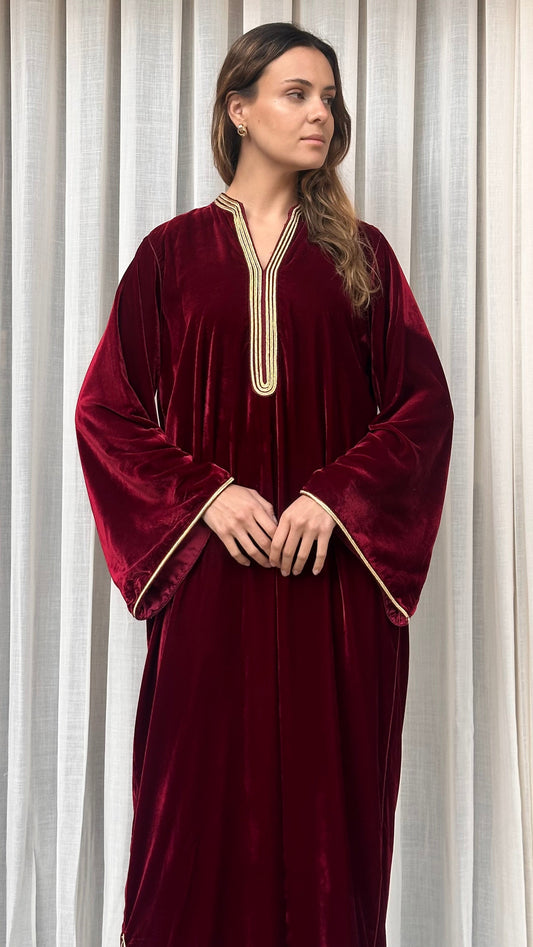 Caftan Bordeaux