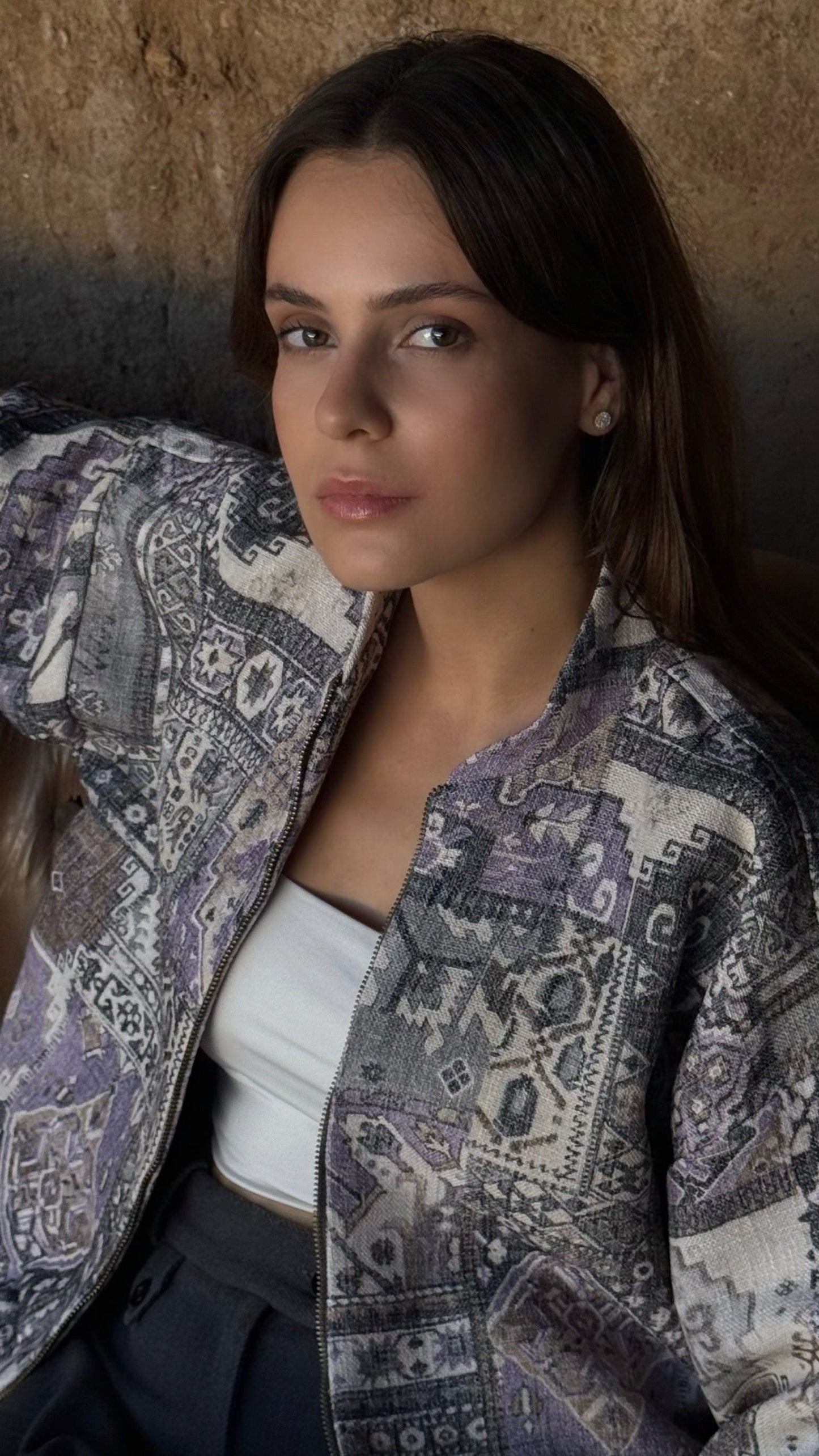 Veste Assilah - Violet