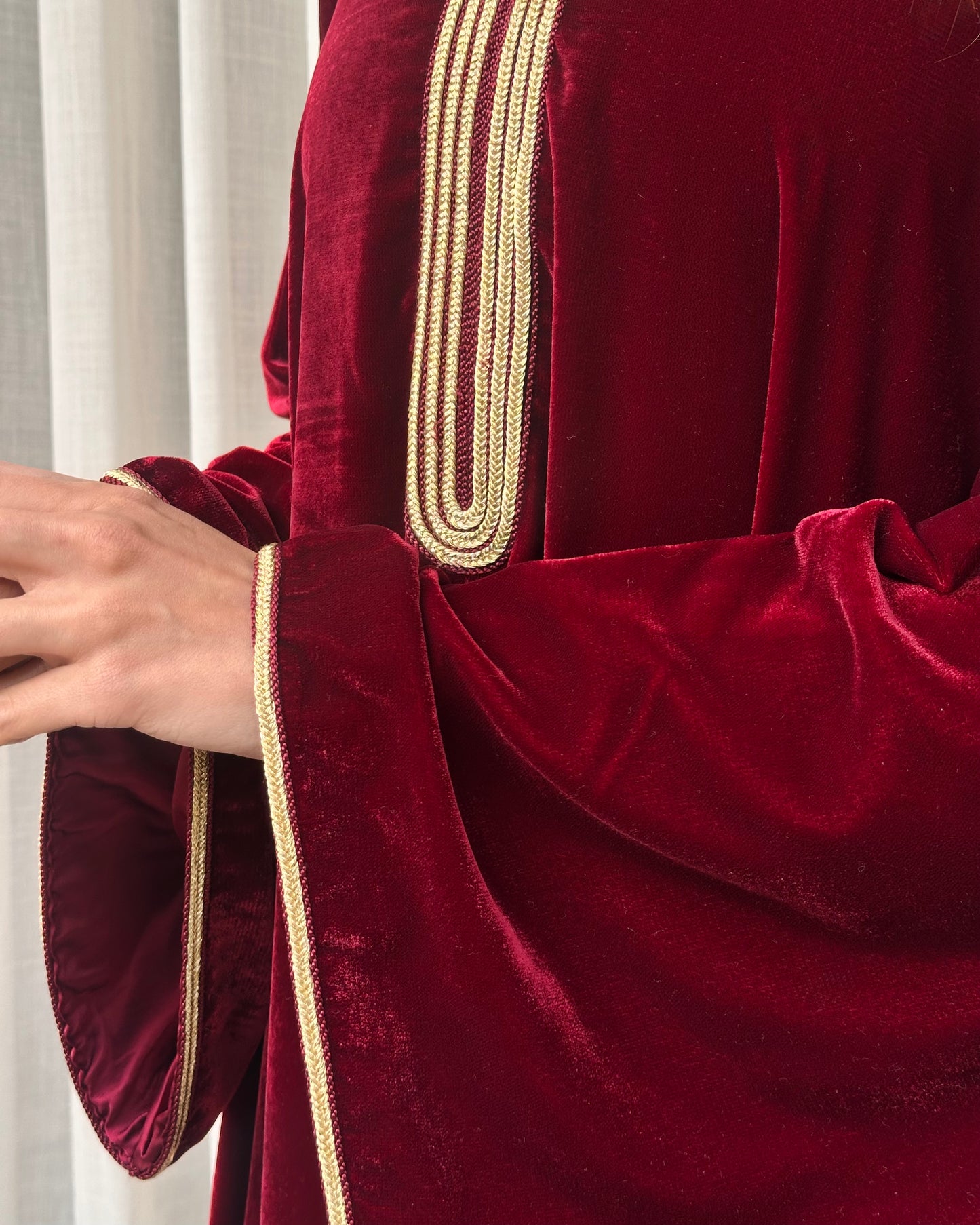 Caftan Bordeaux