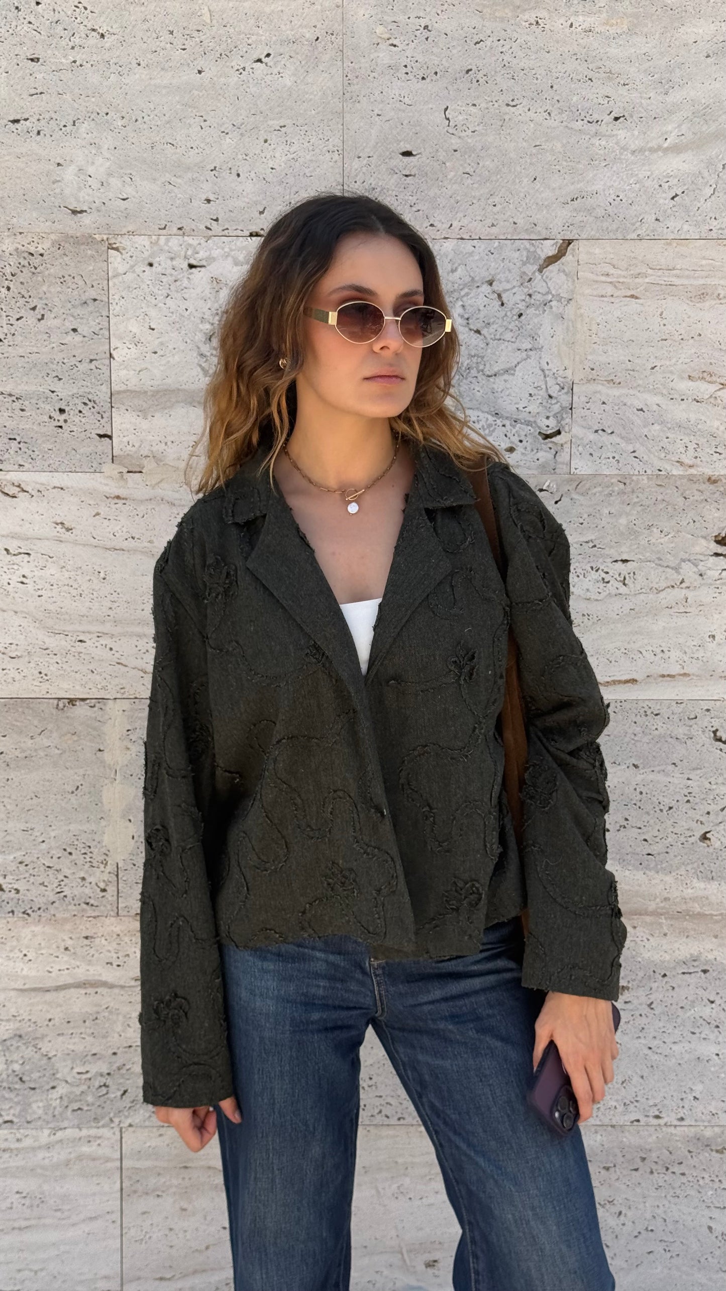 Veste Pompons