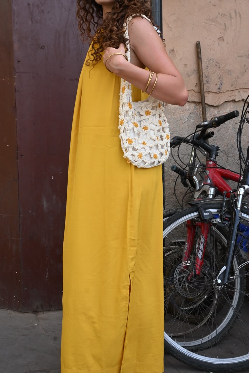 Robe Mjidil Jaune