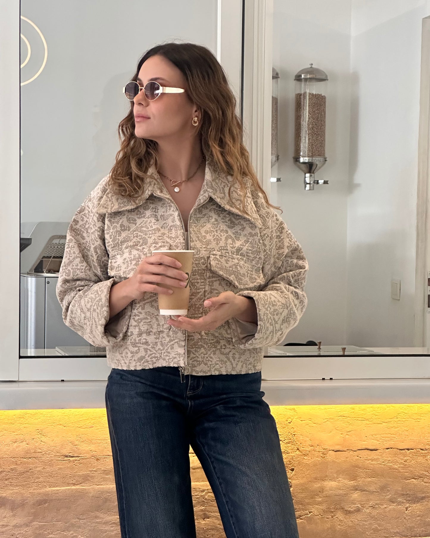 Veste Sand