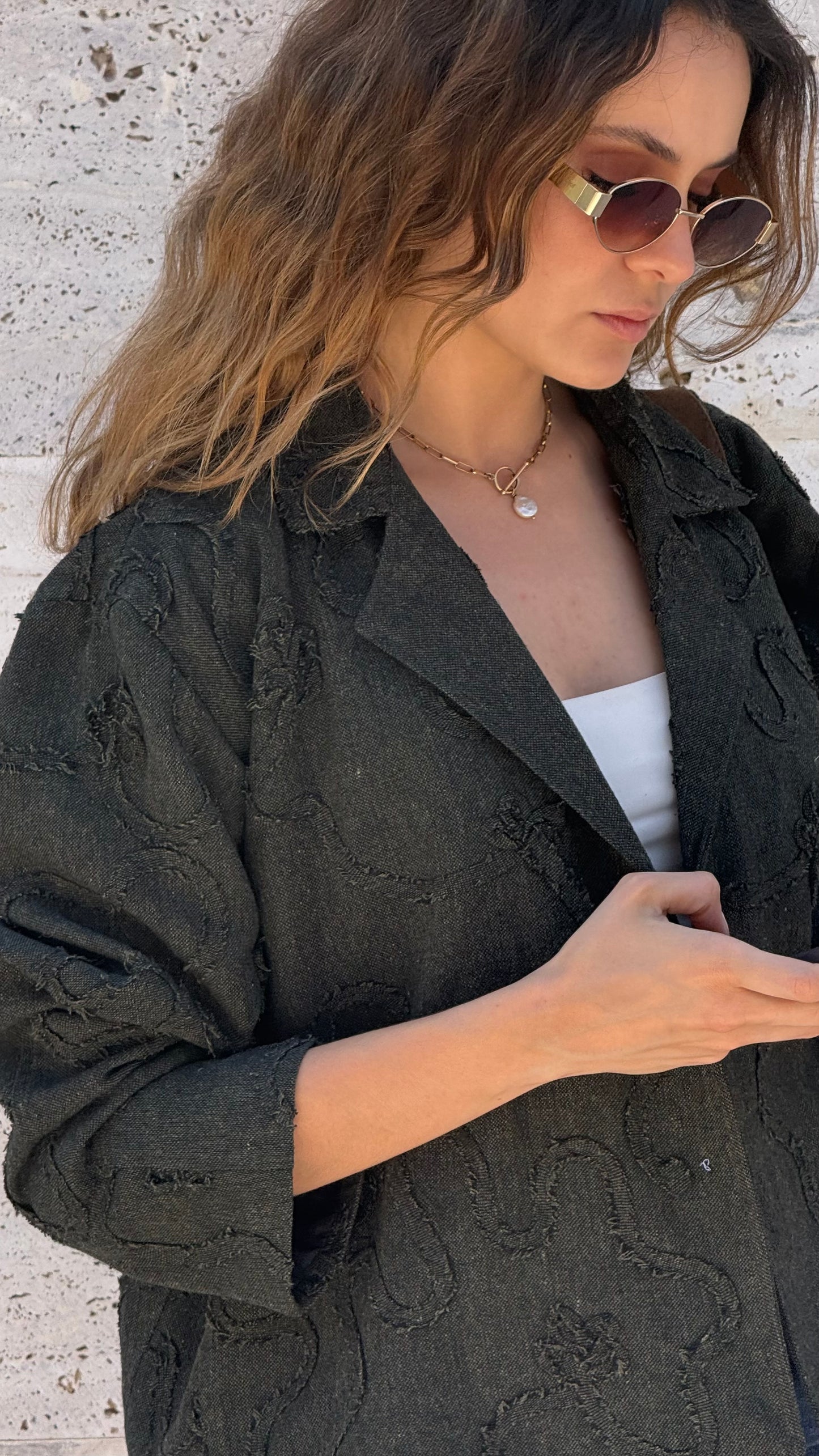 Veste Pompons