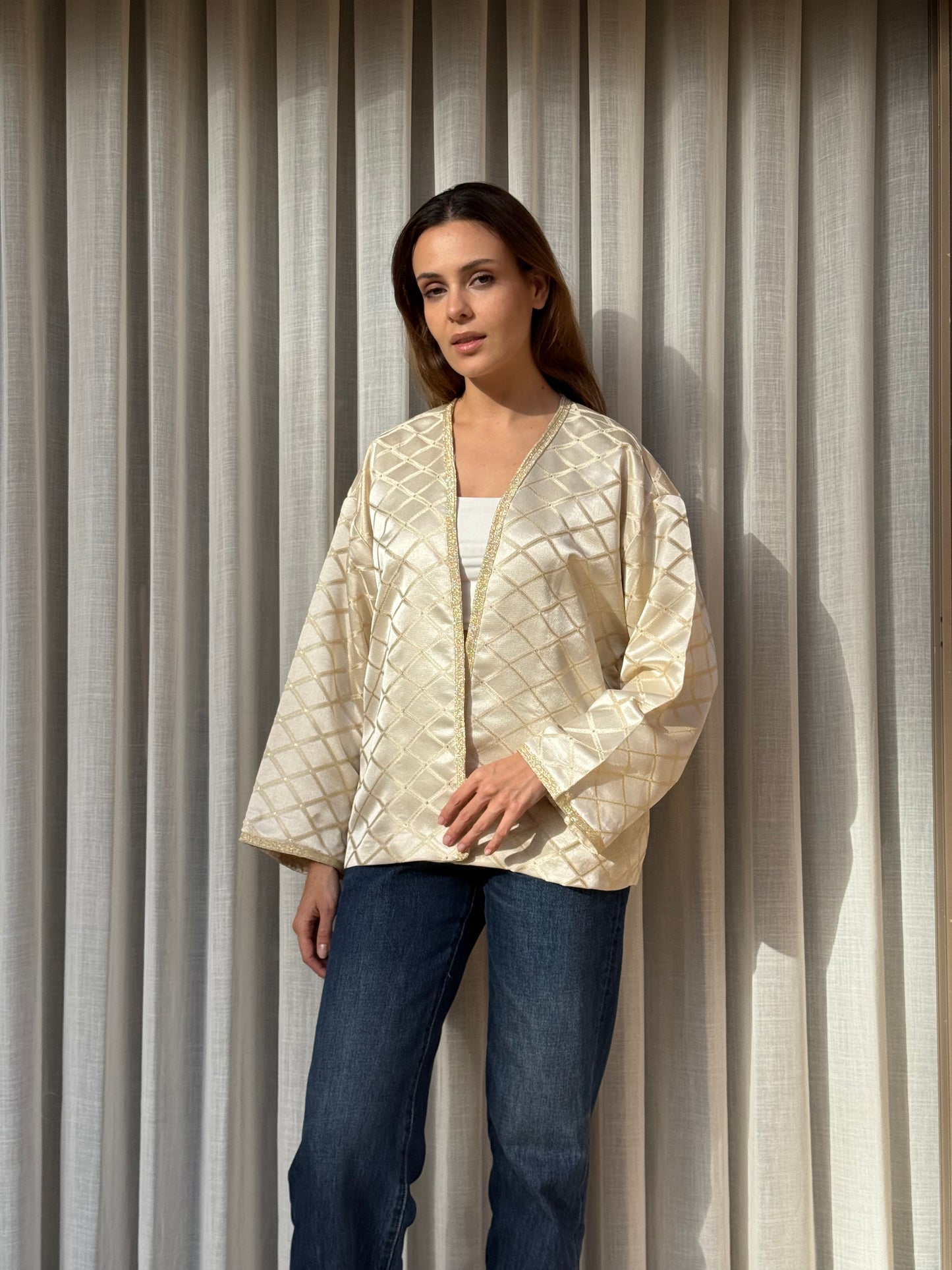 Veste Brocard Dorée