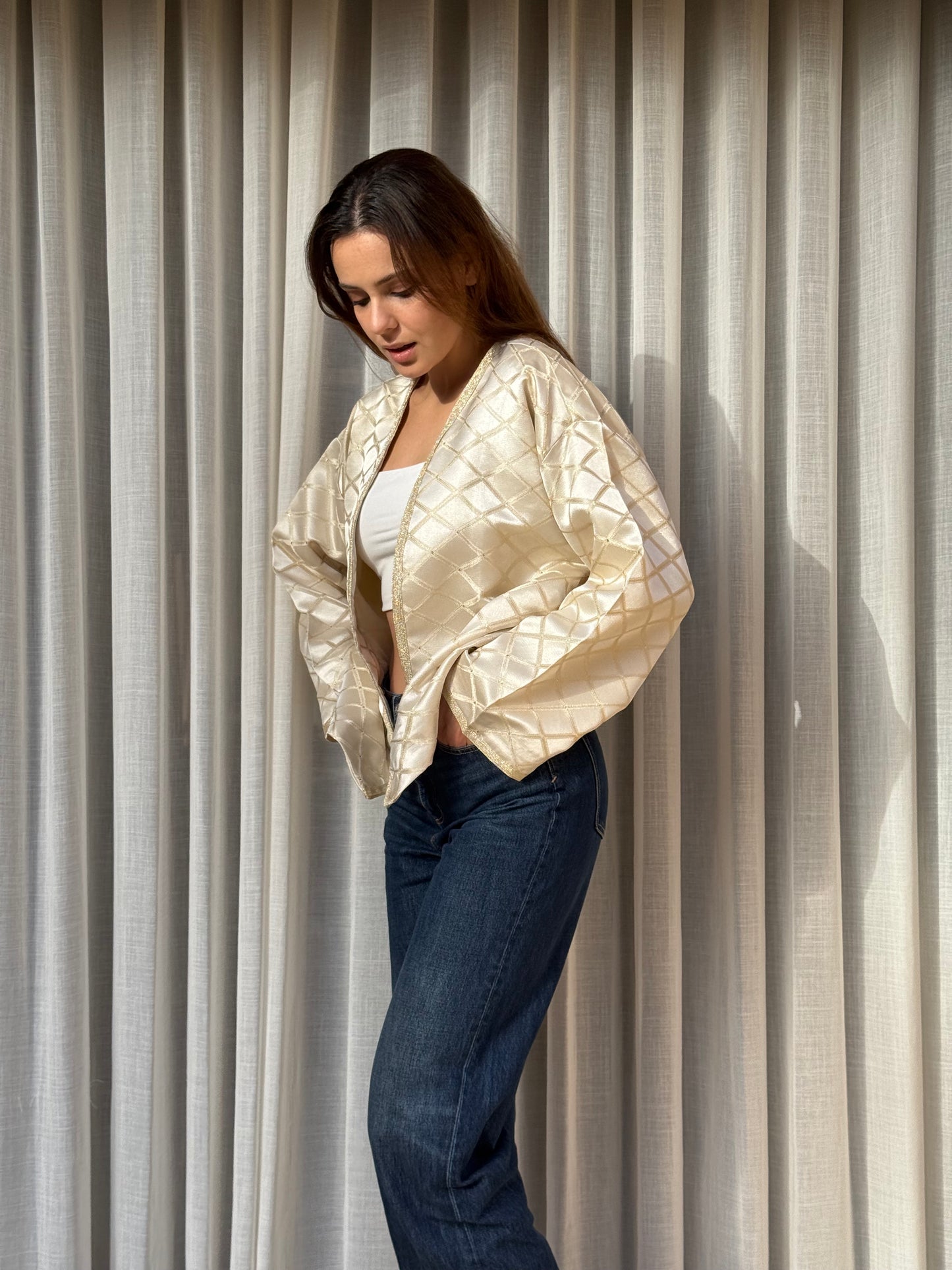 Veste Brocard Dorée