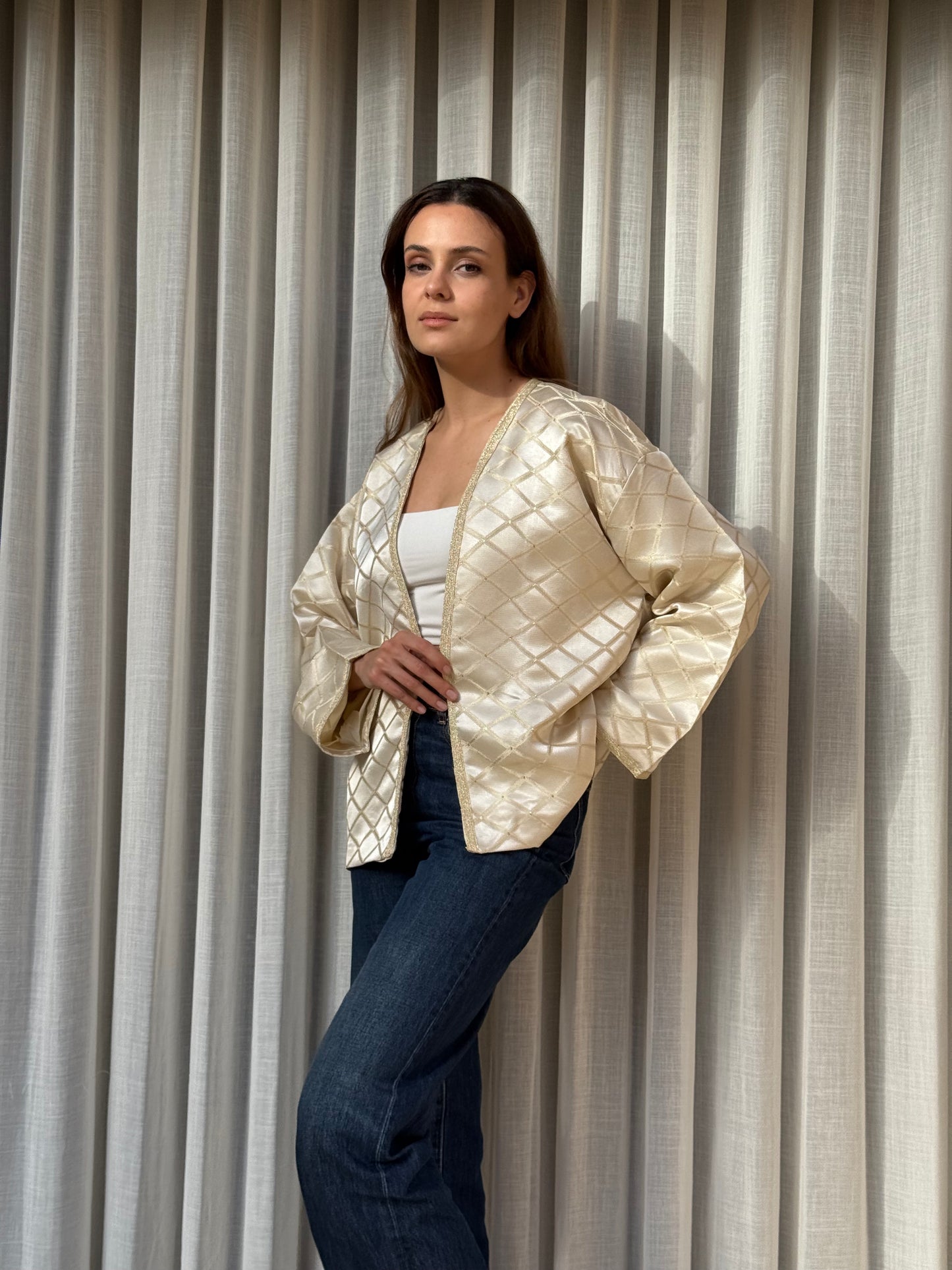 Veste Brocard Dorée