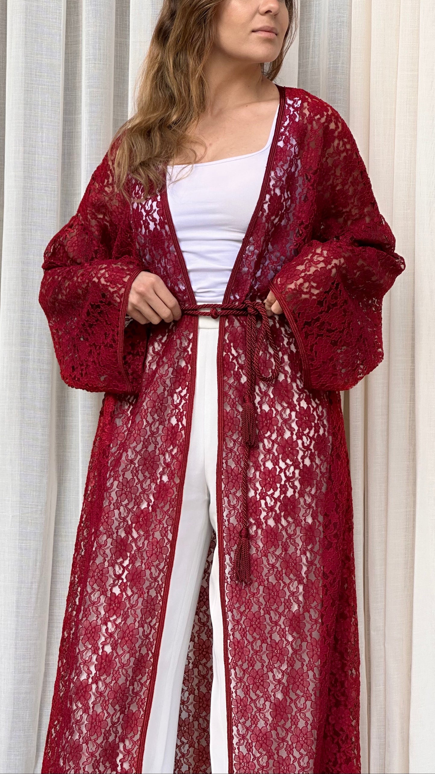 Kimono Chbika Bordeaux avec Mejdoul
