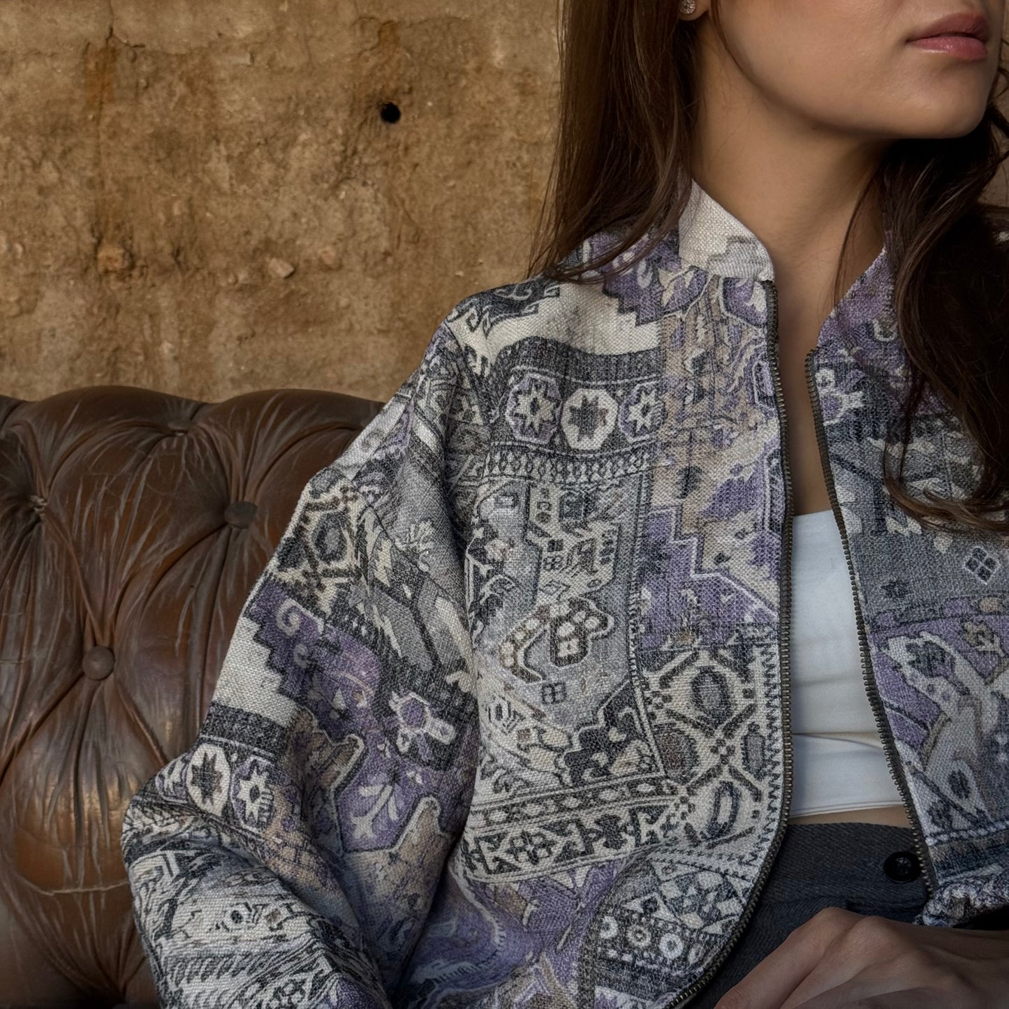 Veste Assilah - Violet